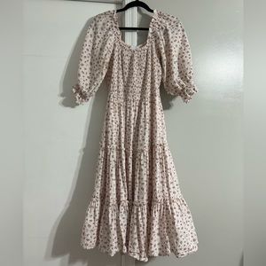 Ivy City Co Madeline Dress NWT in Pink size small. Worn once